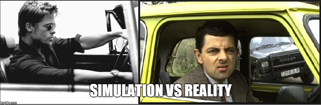 Simulation vs Reality