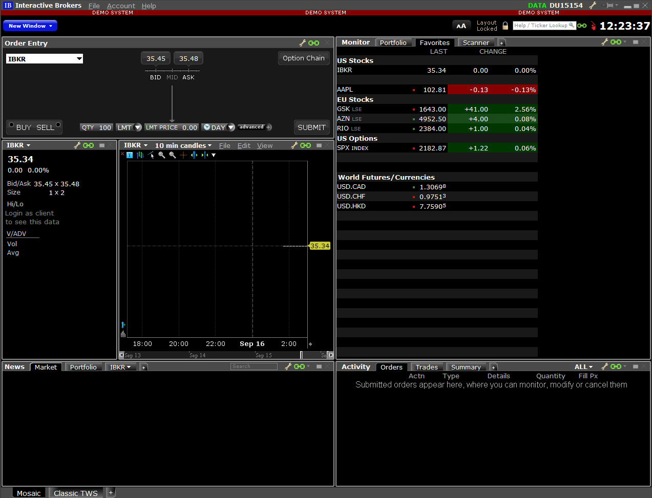 Setting preferences for IBPY on Interactive Brokers TWS