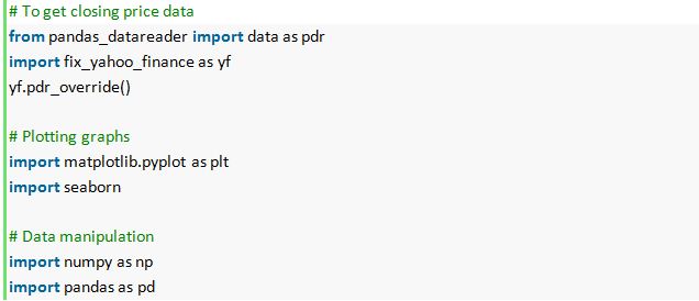 importing libraries