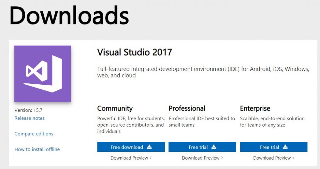 Visual studio1