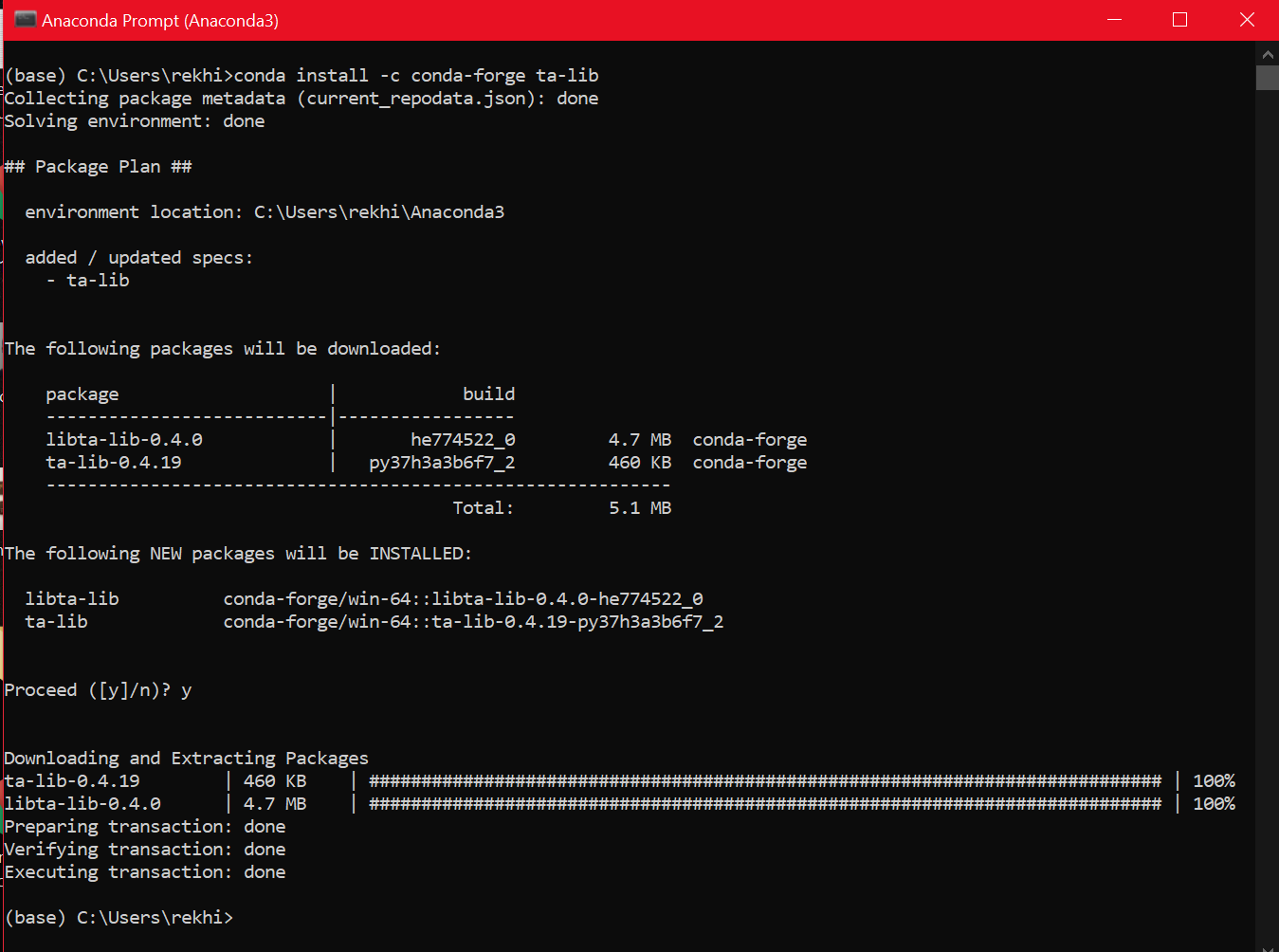 Installation of Ta-Lib in Python: A Complete Guide for all Platforms