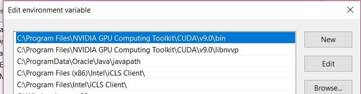 tensorflow gpu installation step 4 install cudnn add paths