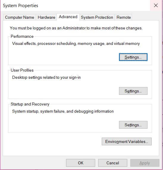 tensorflow gpu installation step 4 install cudnn system properties