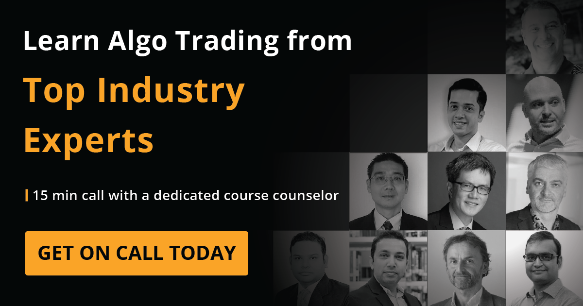 Learn Algo Trading from Experts