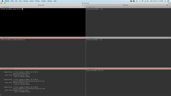 Command line terminals for Linux