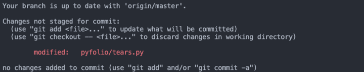Git status