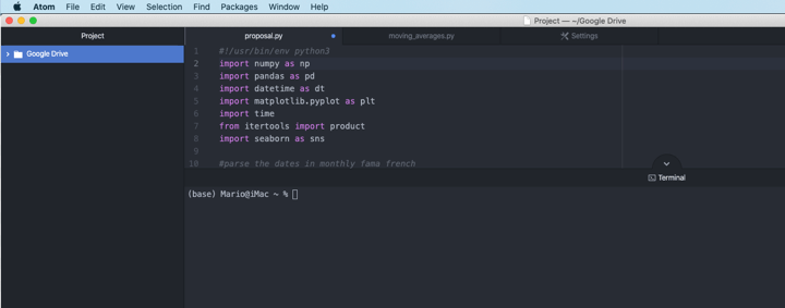 Terminal-tab package