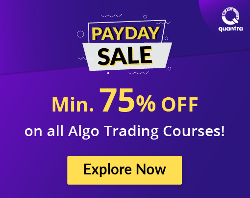 Algo Trading Courses at 75% Off