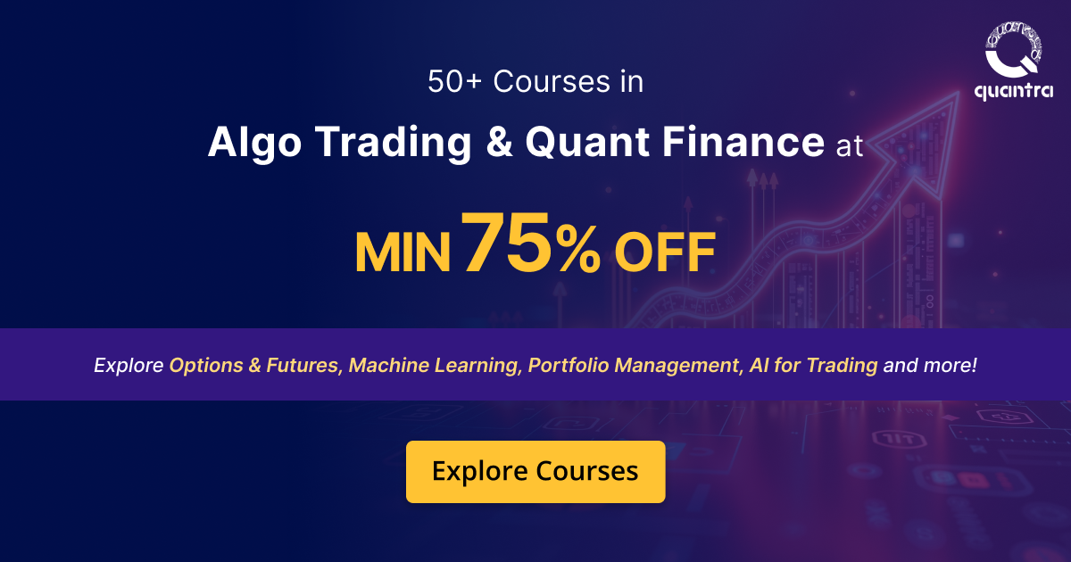 Algo Trading Courses at 75% OFF