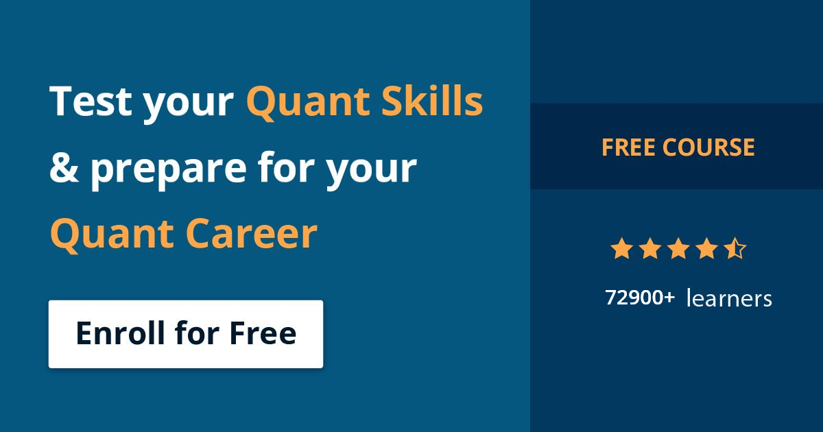Test your Quant Skills