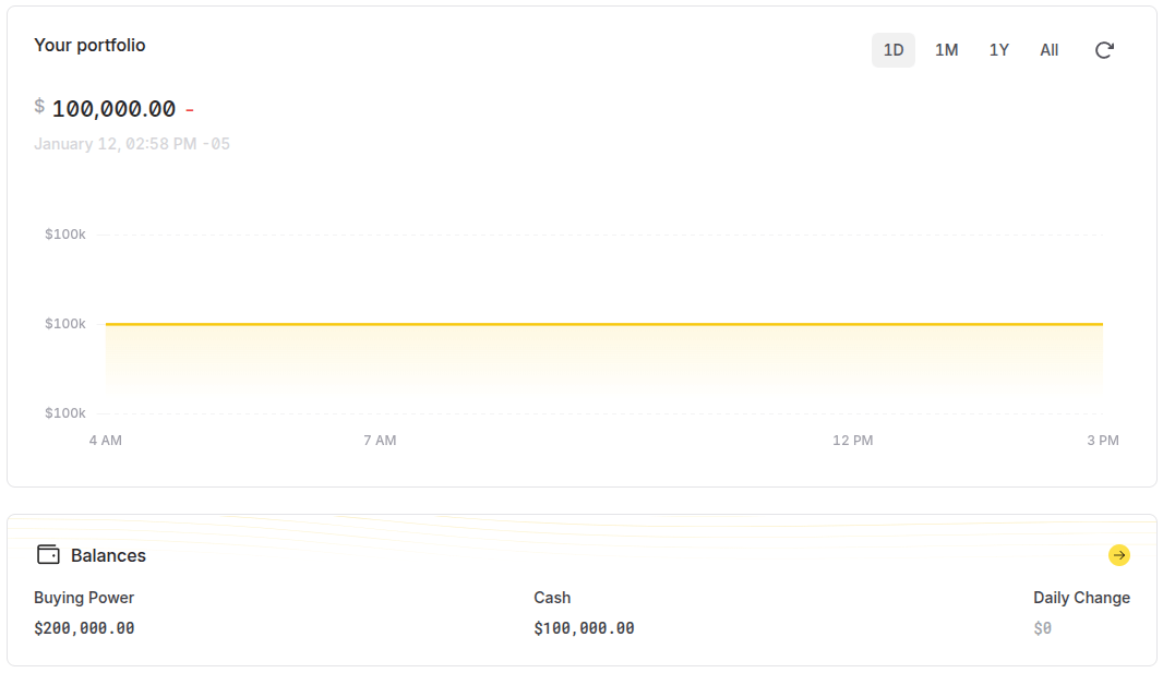 alpaca account balance